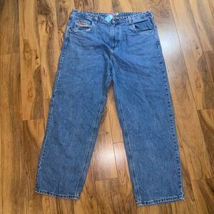 Empyre vintage y2k men's Blue Denim Jeans Size 38 Baggy Fit Streetwear